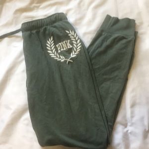 PINK green joggers